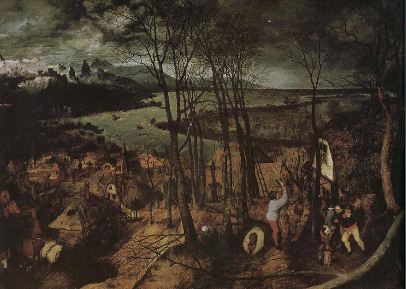 Pieter Bruegel Dark Day oil painting image